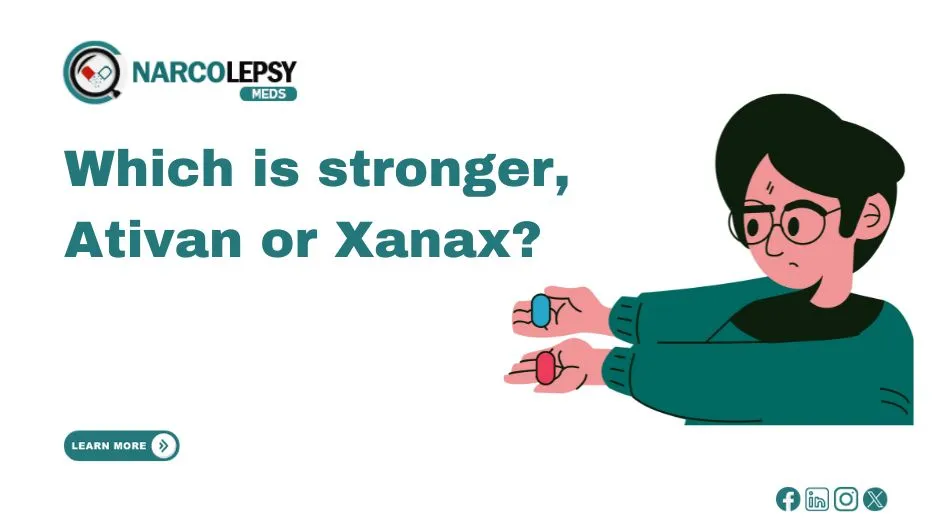 Which is stronger Ativan or Xanax?